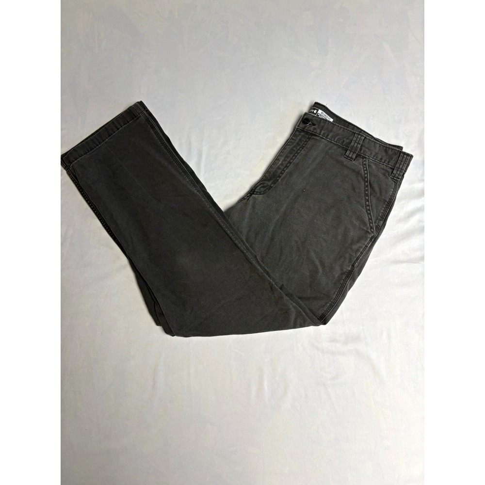 Carhartt Rugged Flex Relaxed Fit Canvas Work Pants Gray 38x30 BN2291-M